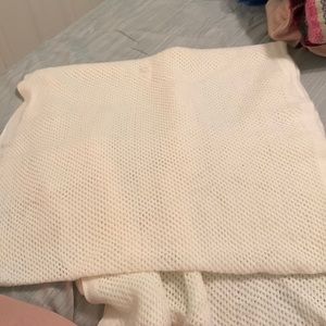 White Infinity Scarf